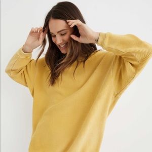 aerie corded oversized sweatshirt